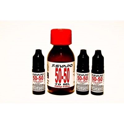 Base Neutra 6mg/ml Nicotina T-Svapo 100ml - Fifty/Fifty