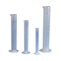 Cilindro graduato in polipropilene con becco - 1 pz-50 ml Base Tonda