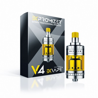 Exvape - Expromizer V4 MTL RTA 2ml-Polished Stainless Steel
