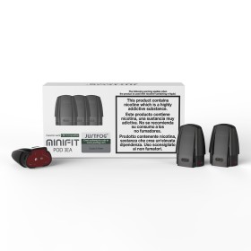 Justfog - Minifit Pod 1.5ml (Cotton/Ceramic) - x3-1.5ml x 3 Cotton Coil