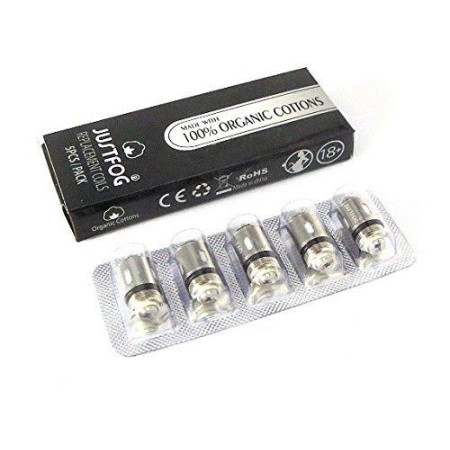 Justfog Coil 1.6 ohm For Q16/ Q14/ S14/ G14/ C14 5pz