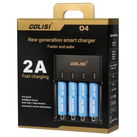 Golisi O4 - Fast Smart Charger 2.0A - Euro Plug