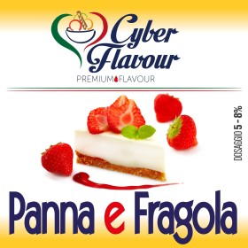 Cyber Flavour - Aroma Panna E Fragola 10ml