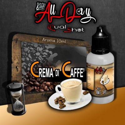 King Liquid - Aroma Dual Shot - Crema di Caffè 10ml