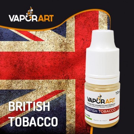 Vaporart 10ml - British Tobacco-0mg/ml