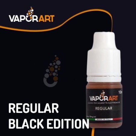 Vaporart 10ml - Regular Black Edition-0mg/ml