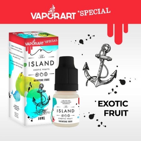 Vaporart 10ml - Special Edition - The Island-0mg/ml