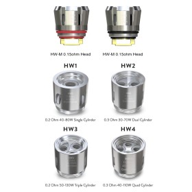 Eleaf HW Cylinder Head for Ello Mini - 5pz-0.3 ohm HW2