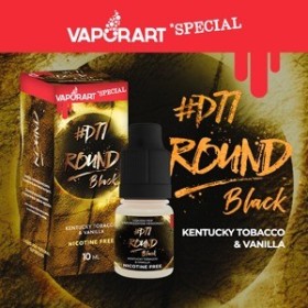 Vaporart 10ml - Special Edition - Round Black -D77-0mg/ml