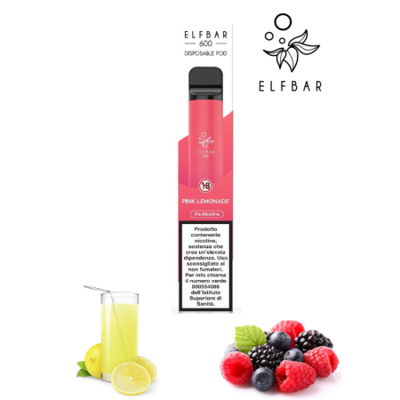 Sigaretta elettronica usa e getta Pink Lemonade ELF BAR