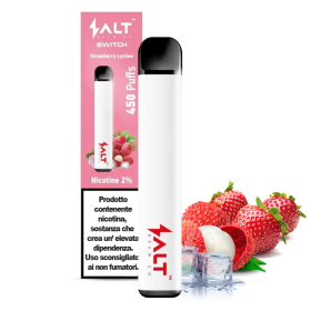 Sigaretta elettronica usa e getta Strawberry Lychee Salt Switch
