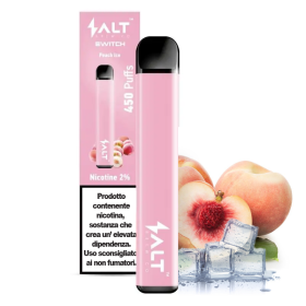 Sigaretta elettronica usa e getta Peach Ice Salt Switch