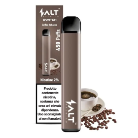 Sigaretta elettronica usa e getta Coffee Tobacco Salt Switch