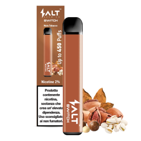 Sigaretta elettronica usa e getta Nuts Tobacco Salt Switch
