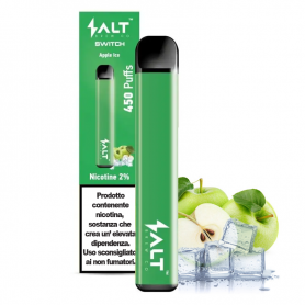 Sigaretta elettronica usa e getta Apple Ice Salt Switch