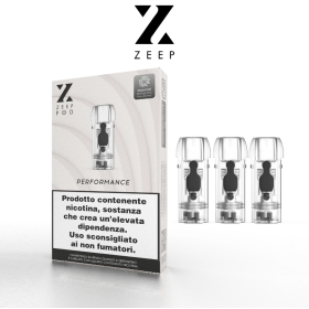 ZEEP 2 POD OPEN TRASPARENTE MESH 1 ohm - 3 PEZZI