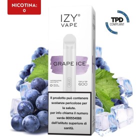 Sigaretta elettronica usa e getta Grape Ice IZY ONE