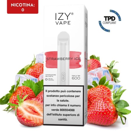 Sigaretta elettronica usa e getta Strawberry Ice IZY ONE