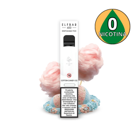 Sigaretta elettronica usa e getta Cotton Candy Ice 0MG/ML ELF BAR