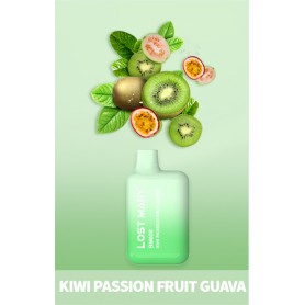 Sigaretta elettronica usa e getta Kiwi Passion fruit Guava ELF BAR LOST MARY BM600