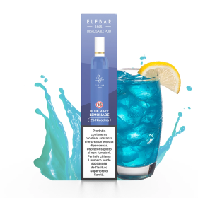 Sigaretta elettronica usa e getta Blue Razz Lemonade ELF BAR T600