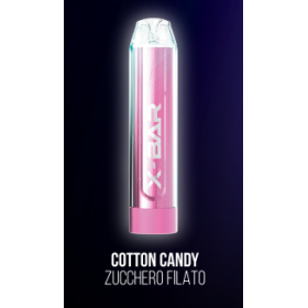 Sigaretta elettronica usa e getta COTTON CANDY X-BAR FLASH