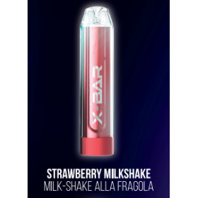Sigaretta elettronica usa e getta STRAWBERRY MILKSHAKE X-BAR FLASH