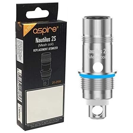 Coil Resistenza Nautilus 2S Mesh 0,7ohm (5 pezzi)