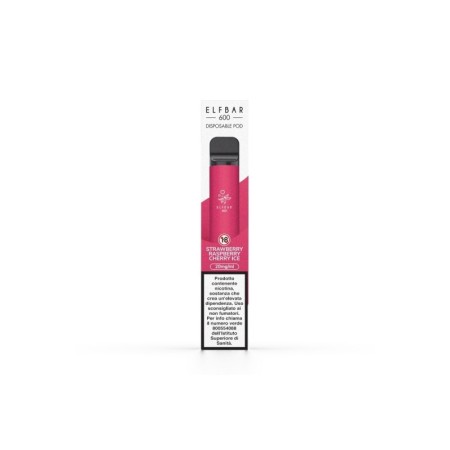 Sigaretta elettronica usa e getta Strawberry Raspberry Cherry ELF BAR