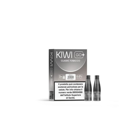 KIWI GO PLUS POD Classic Tobacco - 2 PEZZI