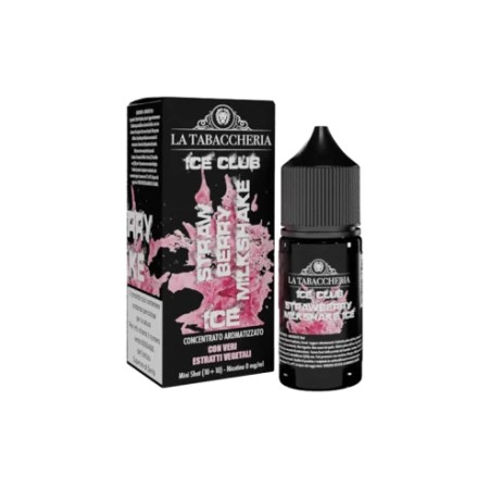 La Tabaccheria Ice Club Strawberry Milkshake Ice MiniShot 10+10